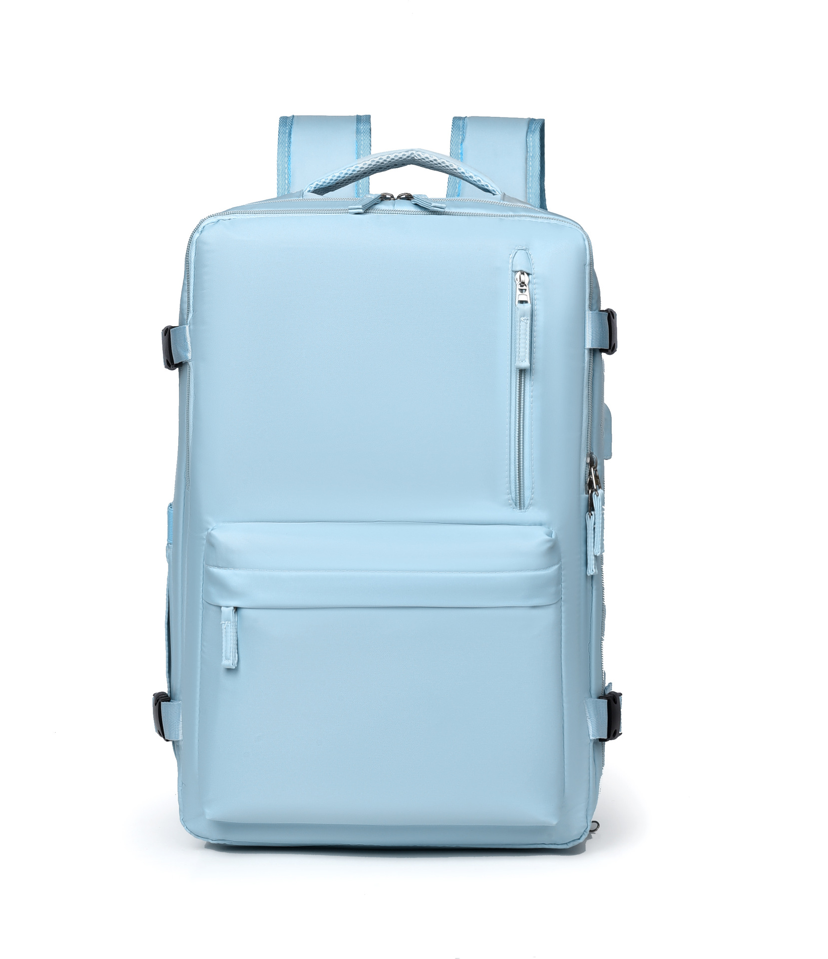 Mochila de viaje transfronteriza 2025 mochila de ocio multiusos de gran capacidad con interfaz USB bolso de viaje de negocios