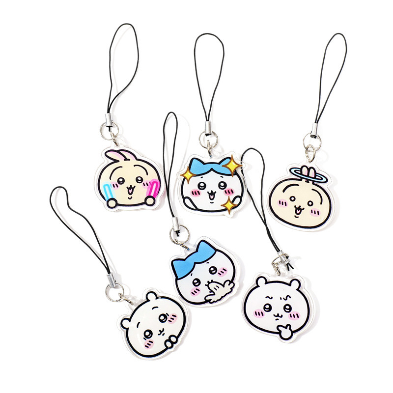 2026 New Cartoon Cute Usagi Acrylic Phone Chain Pendant Lanyard Ornament Small Gift 2026 New Cartoon Cute Usagi Acrylic Phone Chain Pendant Lanyard Ornament Small Gift