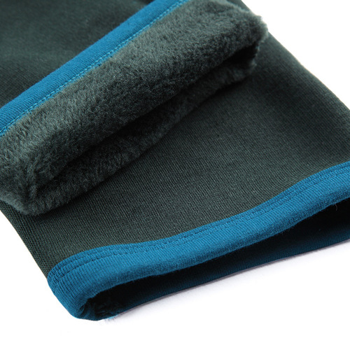 Men's warm trousers plus velvet thickened cotton trousers youth autumn and winter slim underpants personalized leggings men's autumn trousers wholesale