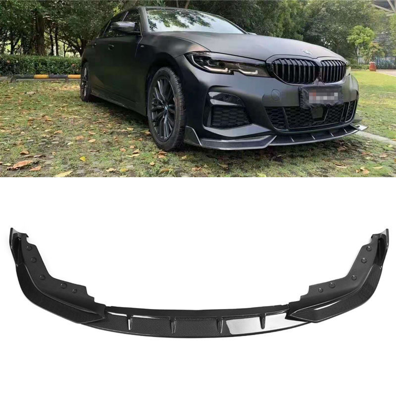 Suitable for Bmw 3 Series G20/G28 Front Lip Fd Model Modified Front Spoiler 19-23 Model Racing Style Fixed Wing Rear Lip
