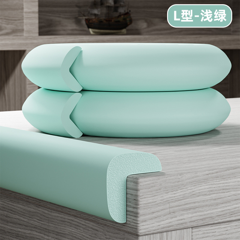 [연두색] 무접착 L형 - 두꺼워짐