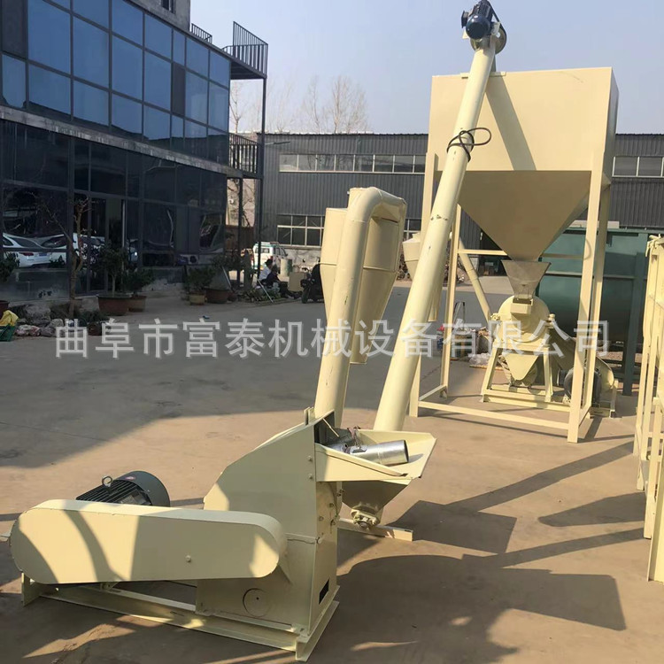 玉米芯玉米棒粉碎机 养殖饲料粉碎机 河北干湿秸秆粉碎机