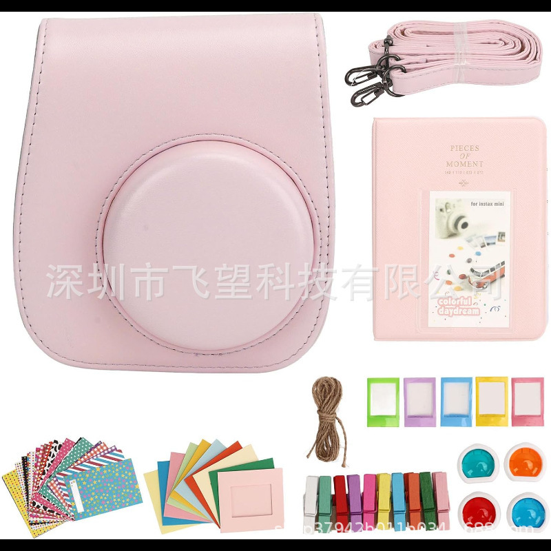 Polaroid Camera Accessory Set 6-in-1 Instax Mini12 11 9 Camera Bag Filter Photo Frame Photo Album