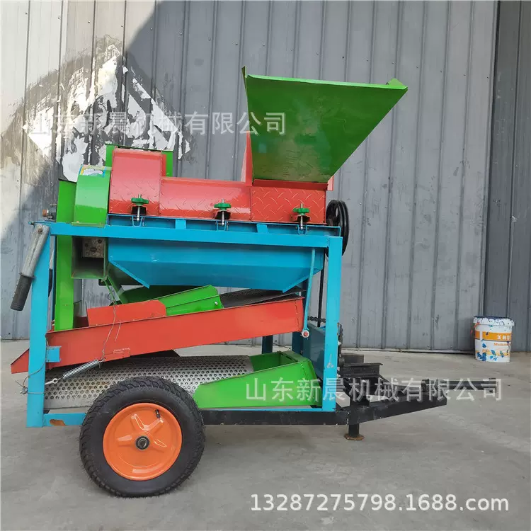 苦豆子甘草籽苏子脱粒机 电动小型黄豆打粒机家用脱粒机