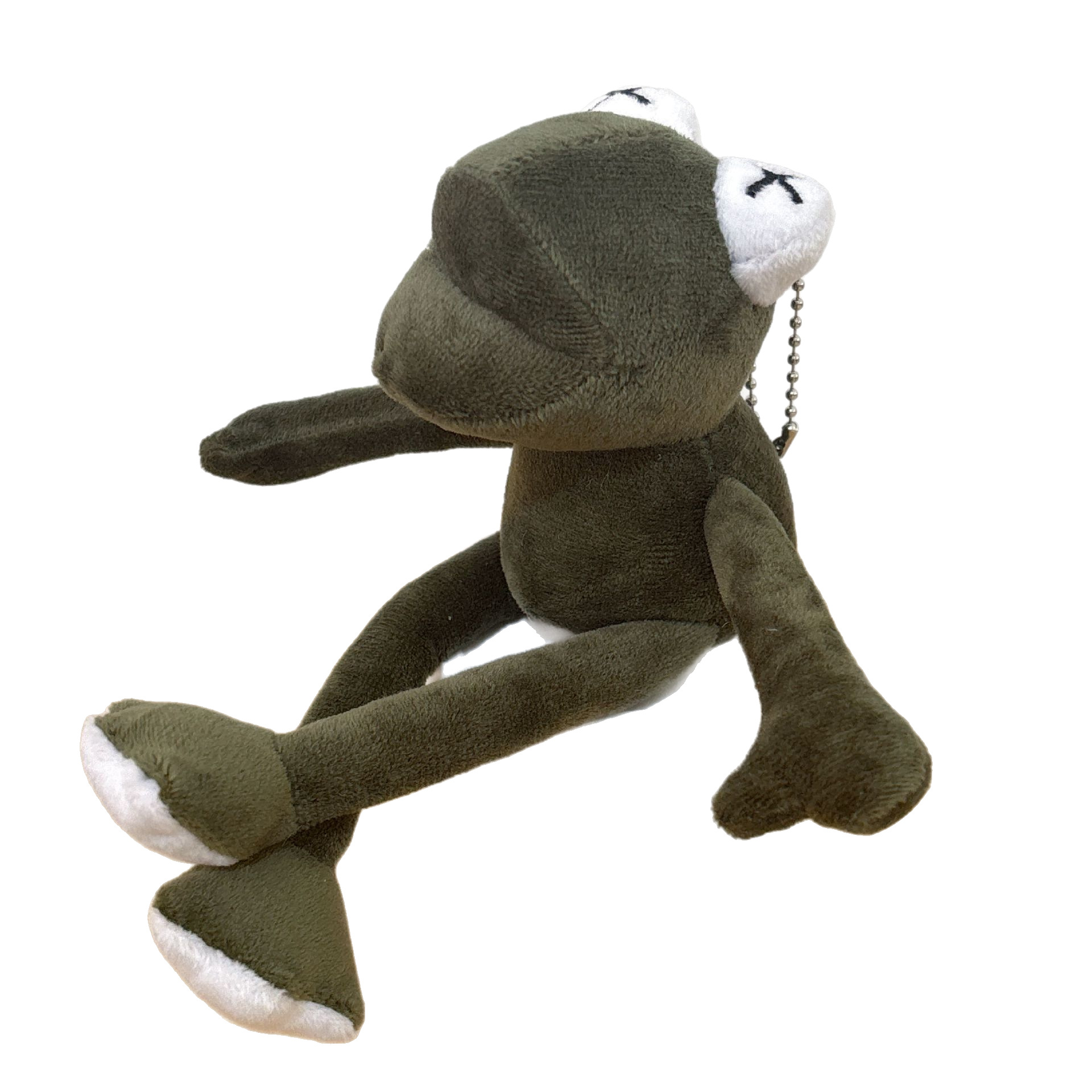 Piernas largas rana colgante de felpa puesto de tienda muñeca muñeca al por mayor muñeca Douyin muñeca de dibujos animados llavero juguete de peluche