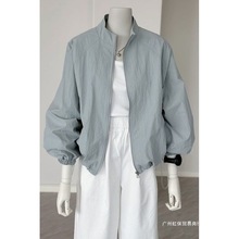 晒衣女薄款爆款外套休闲冲锋衣春夏户外休闲百搭运动夹克女有吊牌