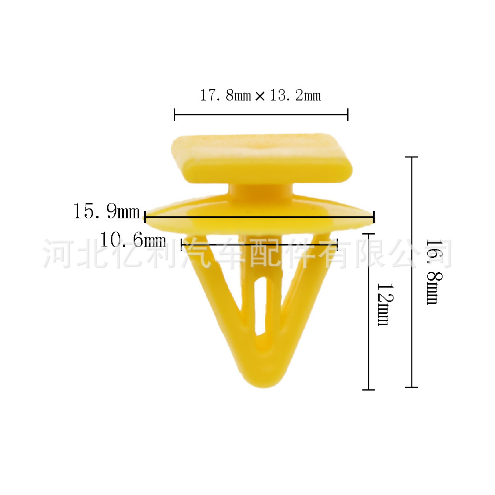 Hebilla de coche, hebilla de techo, hebilla de parachoques, hebilla de panel de puerta, hebilla de revestimiento de paletas, hebilla de plástico, hebilla de nailon