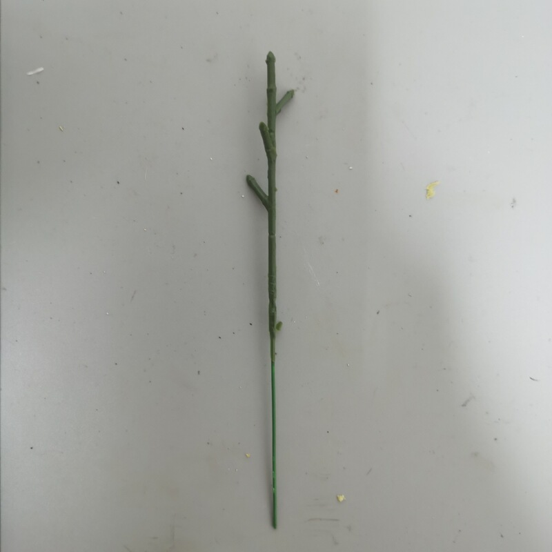 Factory direct simulation plant simulation plastic fork branch Christmas crafts Christmas decoration small 4 fork