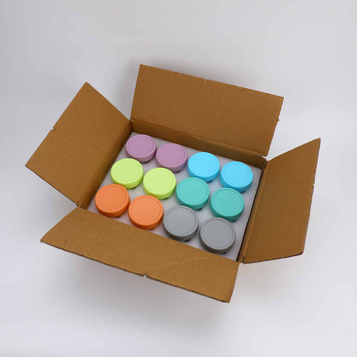 어린이용 보완식품병, 진주면, 24개, 투명