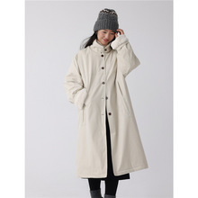 王炸BI买！‘北欧岛屿’加厚保暖羊羔毛长款立领毛毛派克服棉服女