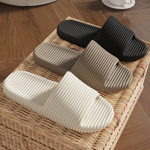 Men's EVA Slippers for Bathroom, Anti-Slip Plastic, Hotel/Guesthouse/Spa Summer Home Use Cooling Slippers, Wholesale for Women