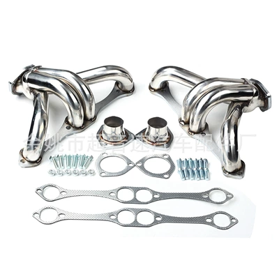 Chevy283305327350 avtomobil səsboğucu borusu paslanmayan polad kollektor modifikasiyası
