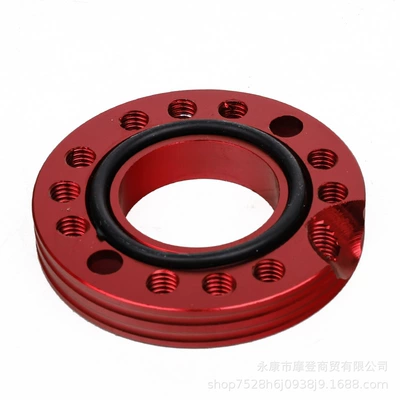 Cnc Modified Motorcycle Carburetor Adjustment Block Carburetor Multi-Directional Adjuster Adapter Plate Universal Joint (Motosiklet ləvazimatları və aksesuarları) - red-adapter-plate