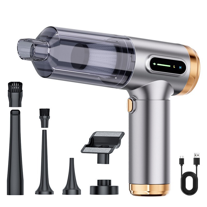 Large Suction Wireless Dust Collector for Home and Car Portable Inflatable Dual-Purpose Handheld Steam One Piece Wholesale