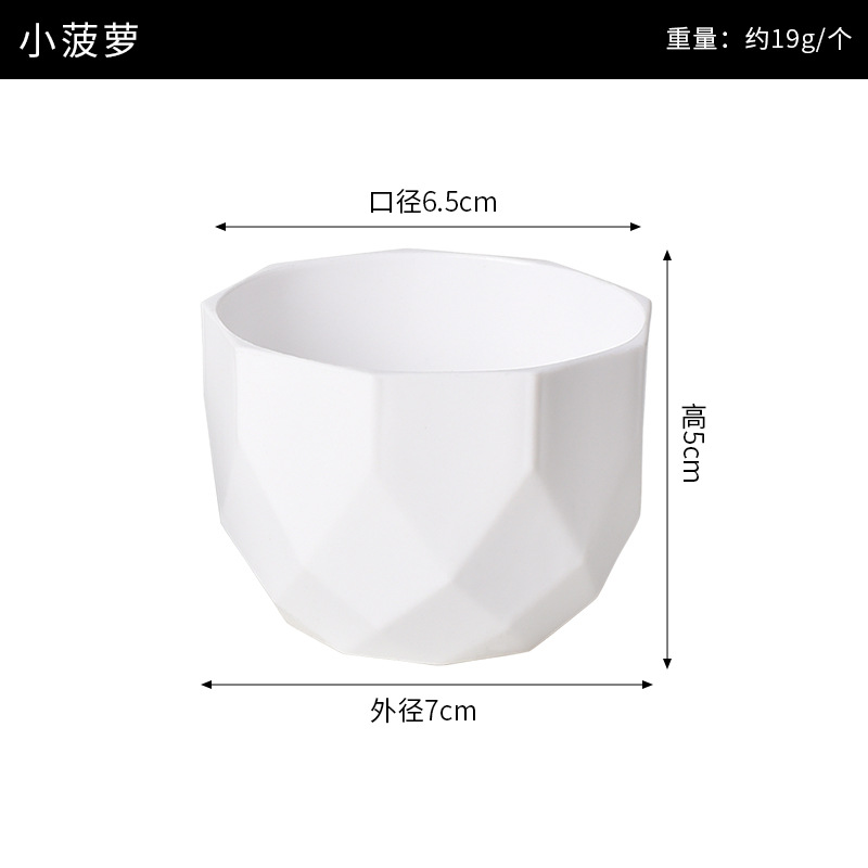 Small pineapple flower pot 7*5*6.5cm