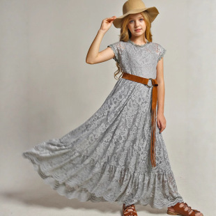 ���Q�¿�ͯ�b�ă�ͯ�ٽz�鼆�Lȹ�U�ջ�ͯ�Y��Ůkids dress����ȹ