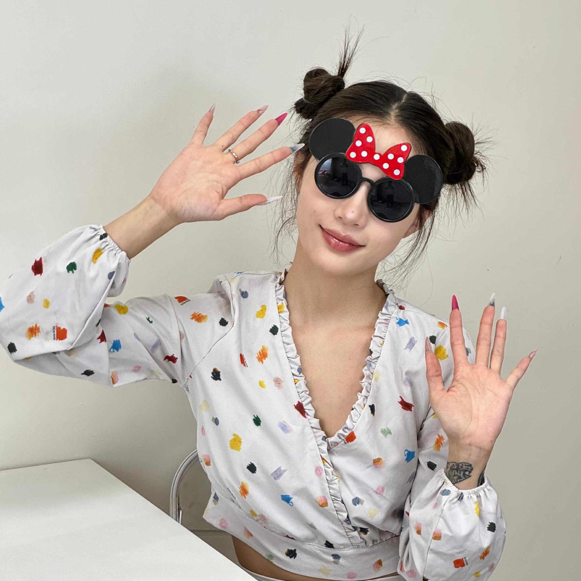 Gafas de Fiesta con Tema de Animales de Plástico ABS para Fiesta Temática y Bailes
