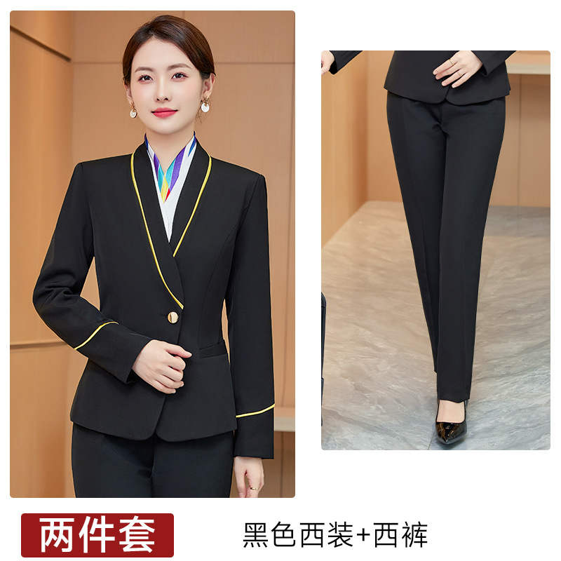 Женский черный костюм + брюки