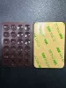 Dark brown color with adhesive backing