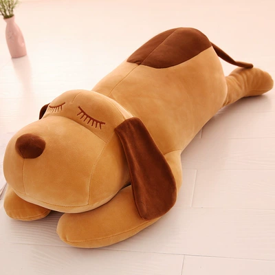 Toy, Oyuncaq yastıqlar - brown-lying-dog-32cm
