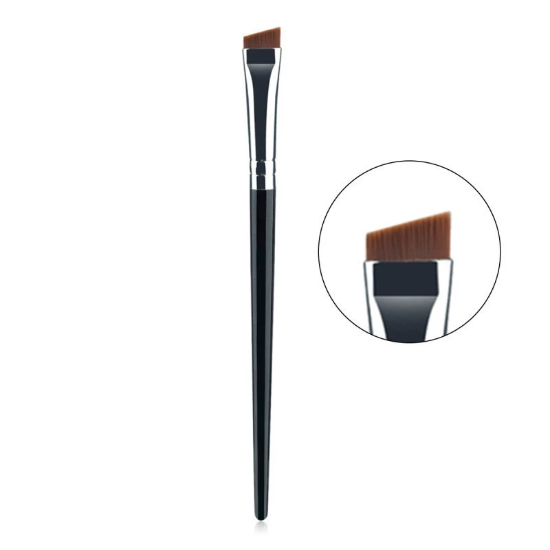 Источник оптовой продажи тонкой складной угол eyeliner кисть локоть кисти детали кисть серп, край лисы паола