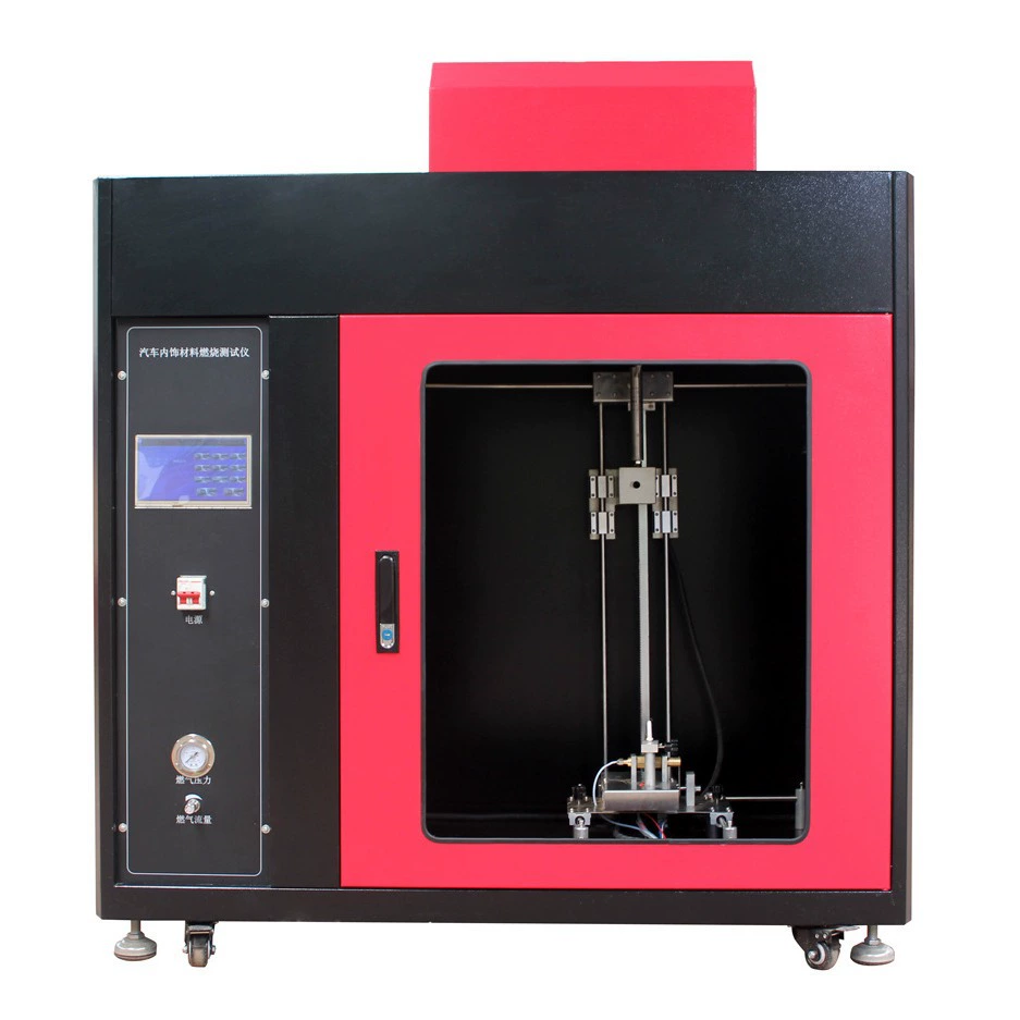 Заводской материал салона автомобиля вертикальный QCC-1 тип материала салона автомобиля вертикальный тестер сгорания