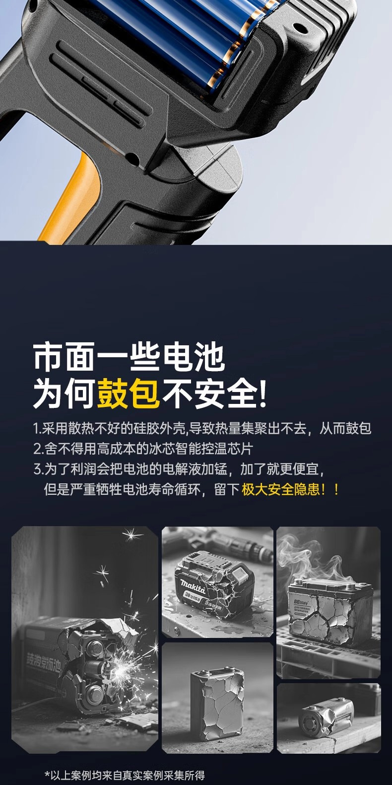 Wireless Car Washing Machine Portable Car High-Pressure Water Gun High-Power Car Lithium Battery Household Electric Car Washing Artifact
