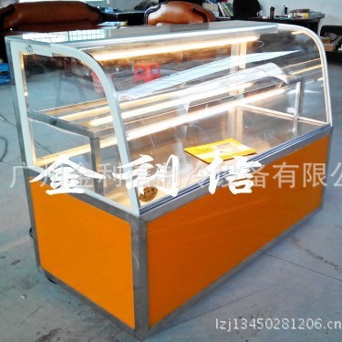 金利信立式双层披萨电热热酥柜港式菠萝包葡挞保温陈列展示柜蛋挞