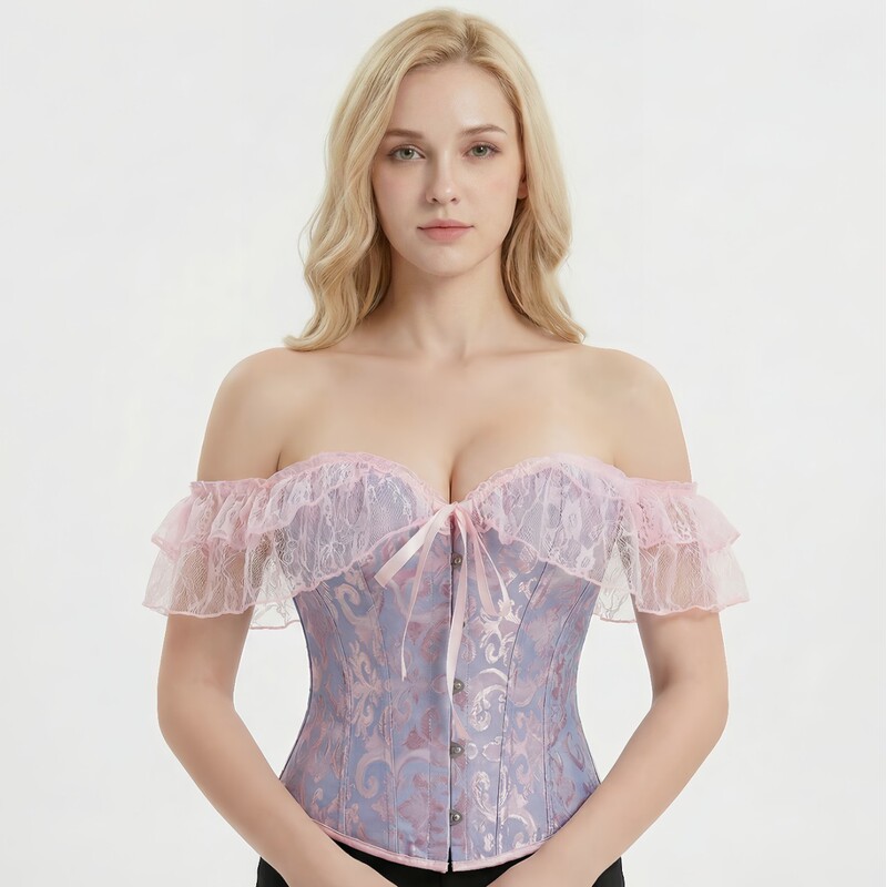 Aliexpress Hot-Selling Lace Sleeveless Shapewear Corset Bra European and American Women's Slim-Fit Short-Sleeve Shapewear Aliexpress Hot-Selling Lace Sleeveless Shapewear Corset Bra European and American Women's Slim-Fit Short-Sleeve Shapewear