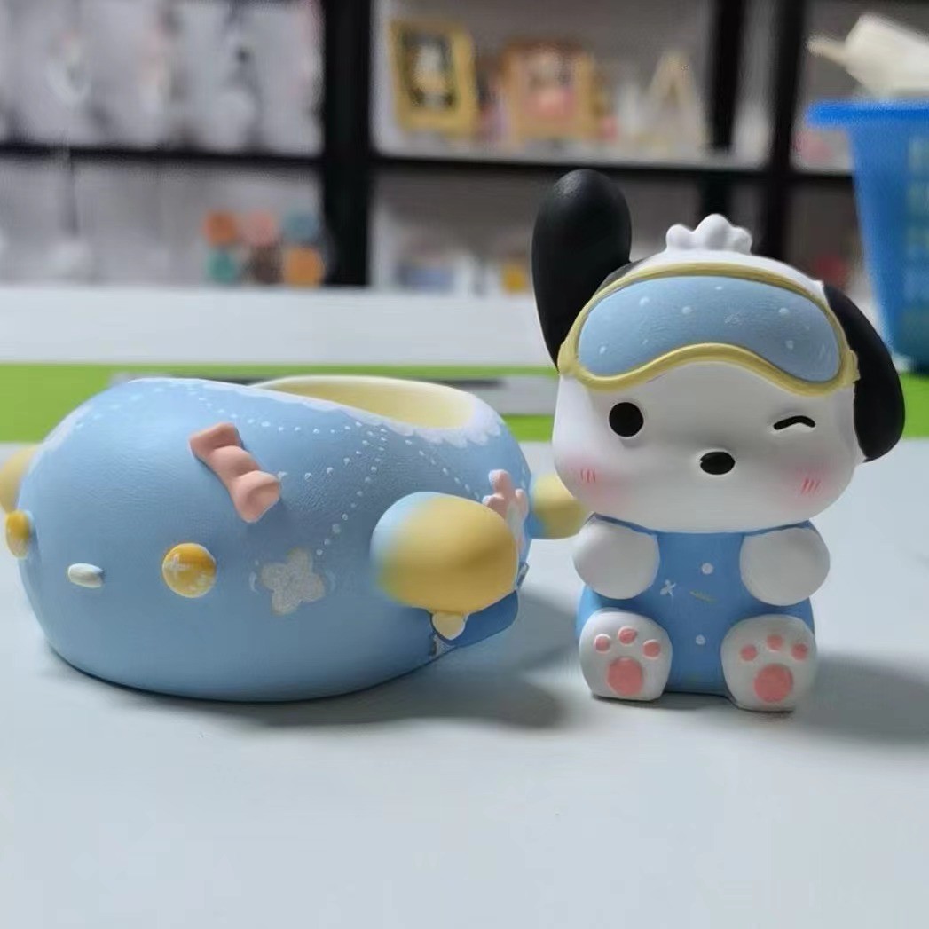 비행기를 비행하는 파르키아 개의 흰 배아