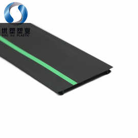 专业挤塑厂家共挤塑料型材物流线PVC挡板防护板 防护侧封板