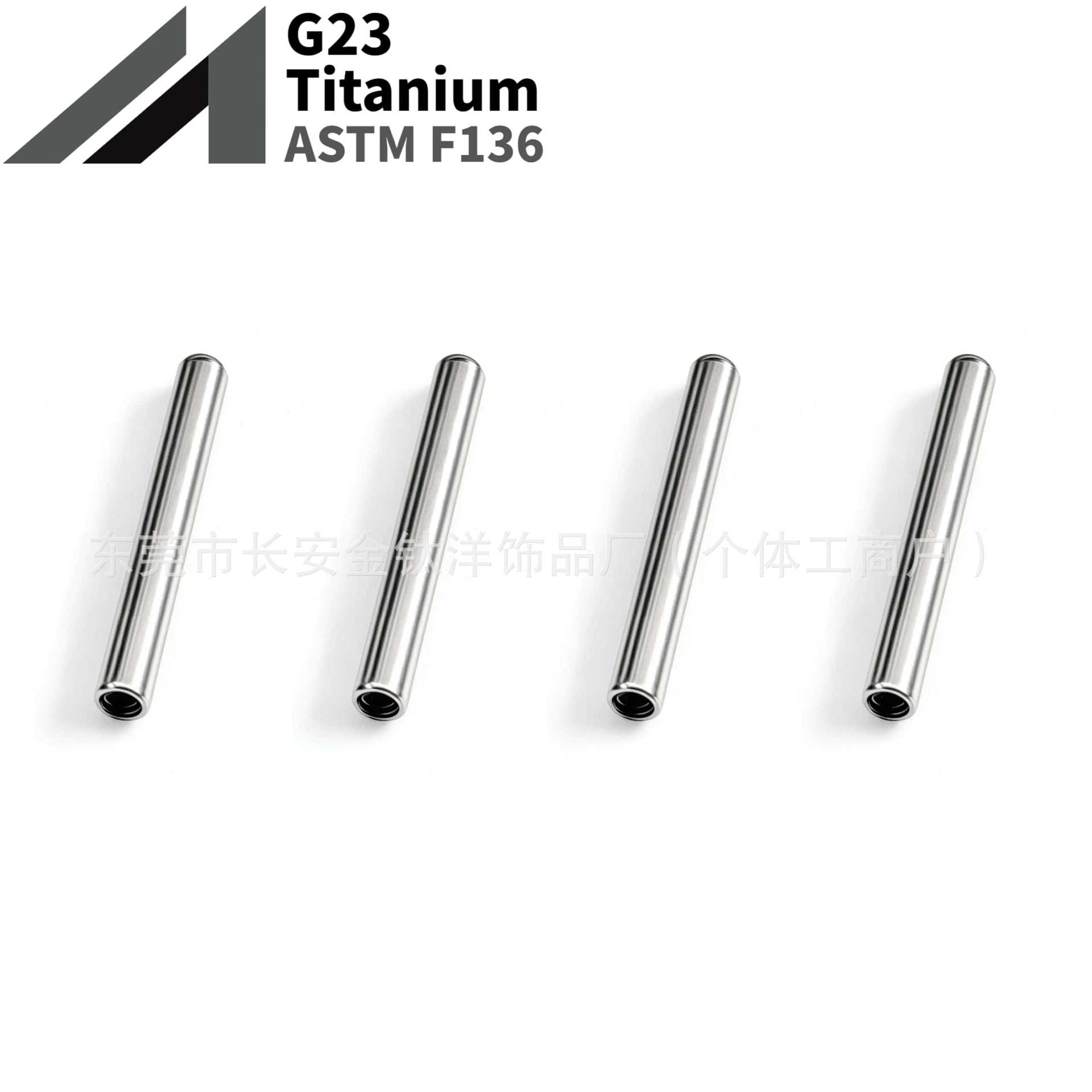 16G labret stud size and finish detail