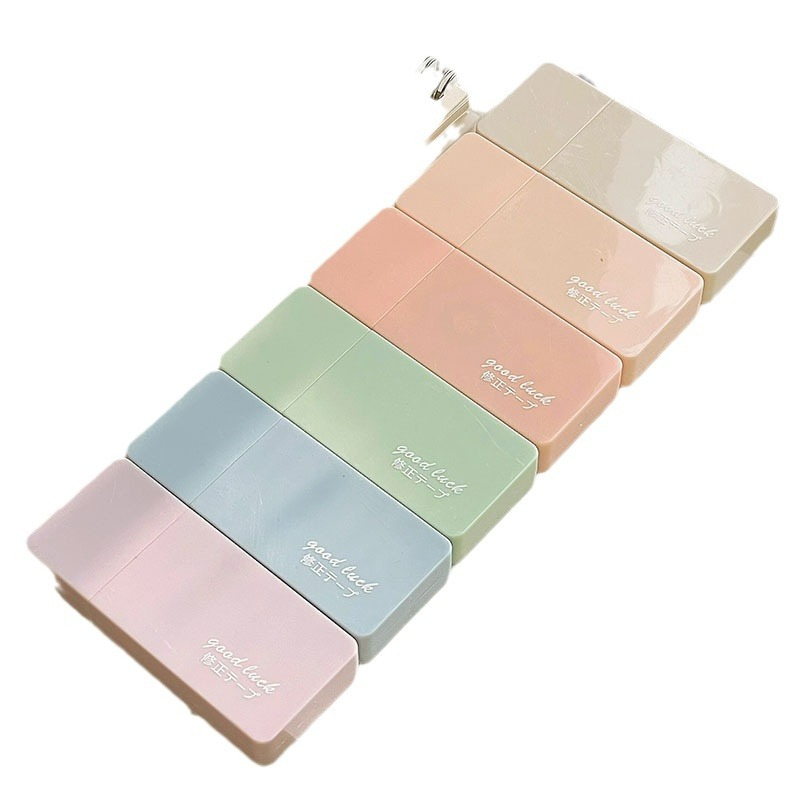 Morandi traje de cinta de corrección de color estudiante cinta de corrección de mano cuenta cinta de corrección de color sólido cinta de corrección de color alto