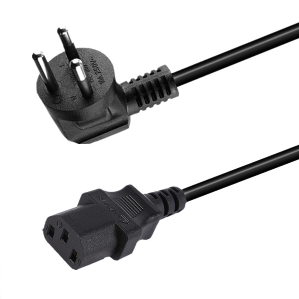 T3-16三芯插头泰国电源线长度不限泰式电源线 品字尾电源线