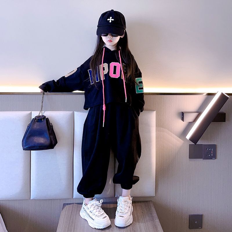 Spor Seti İlkbahar Sonbahar Sezonu 2023 Çevrimiçi Red Blast Big Boy Sokak Dansı Gevşek Çocuk ve Kız_voghion.com