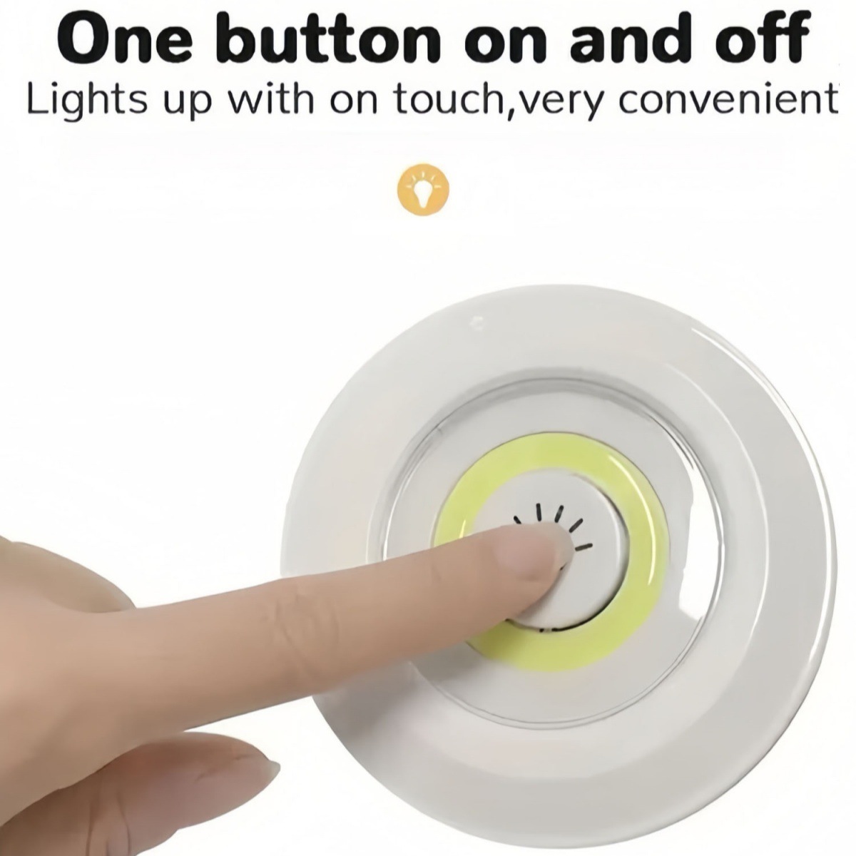 Transfronterizo COB control remoto bater lámpara de luz táctil cabezal de cama alimentación lámpara de pasillo cocina armario lámpara de armario LED luz de noche