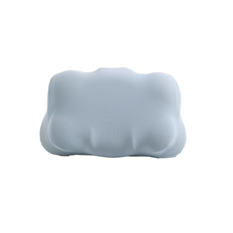 Nube Almohada de espuma viscoelástica Almohada especial para la columna cervical para ayudar a dormir Un par de almohadas para dormir de lado para el hogar para adultos