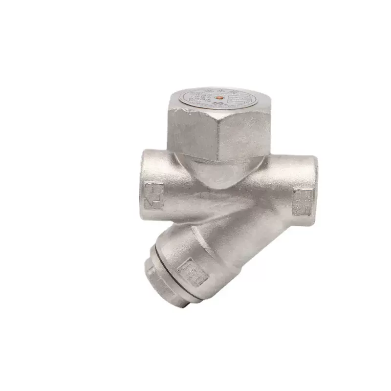 304丝口热动力式Y型蒸汽疏水阀CS19W-16P不锈钢丝扣疏水阀