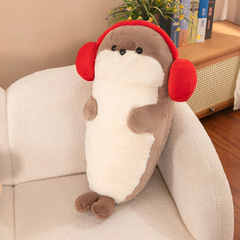 イヤホン付きアザラシのぬいぐるみが大好きです。