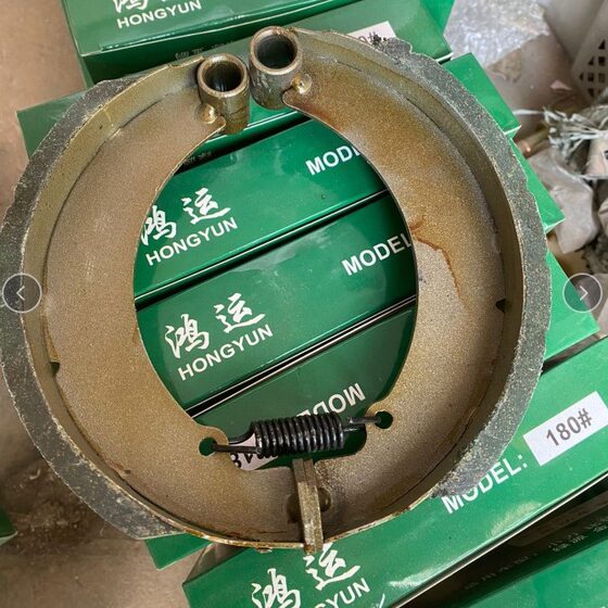 Thickened electric tricycle brake pad 130 Type 160 type 180 brake pad brake block brake shoe