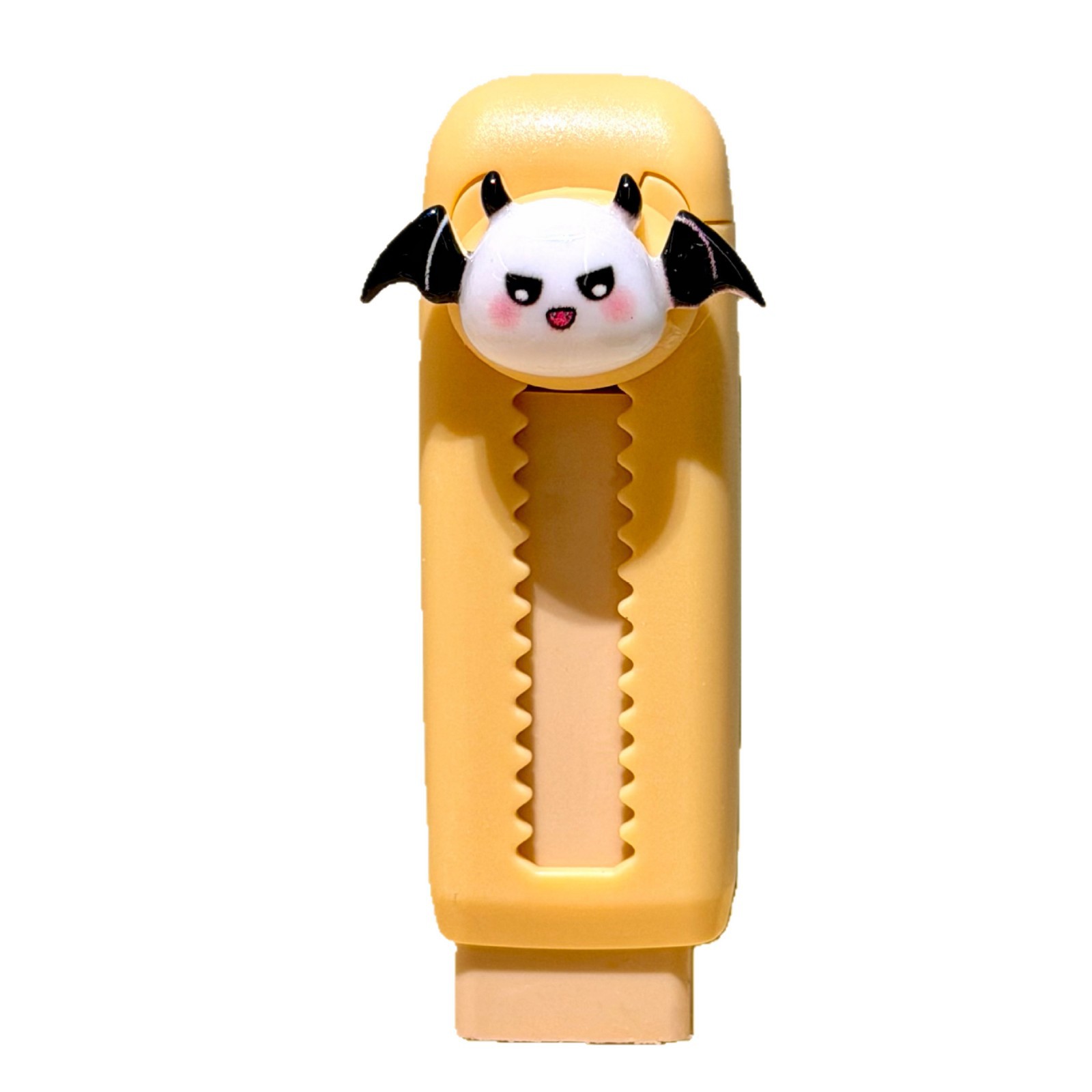 Creativo Halloween push-pull goma calabaza genio Halloween estudiantes papelería mayorista regalos de vacaciones para niños pequeños