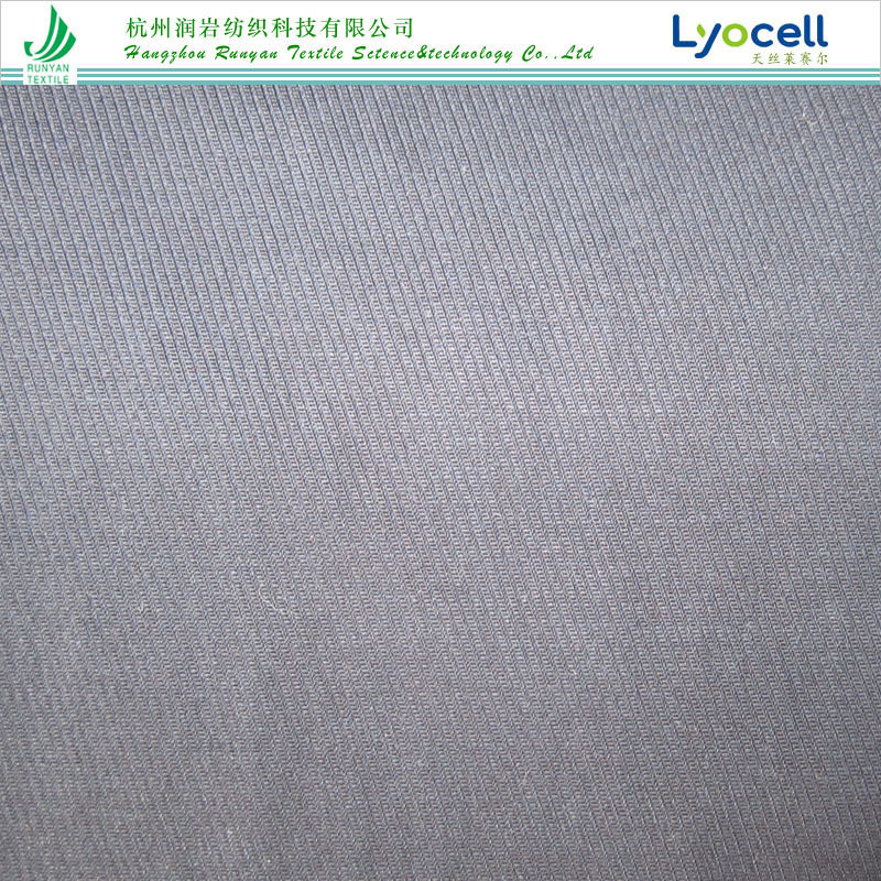 350gsm天丝棉弹力斜纹面料30*21+70D天丝莱赛尔棉弹力布