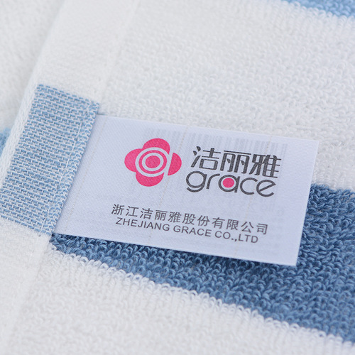 90*34 Jialiya Sports Towel 120g Men's Extra Long Thick Cotton Adult Sweat-Absorbent Bath Towel Wholesale 6725