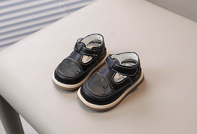 Borsa estiva da passeggio per bambini in rete traspirante piccoli sandali bianchi per bambini, ragazzi e ragazze, scarpe per bambini, età 0-2_voghion.com