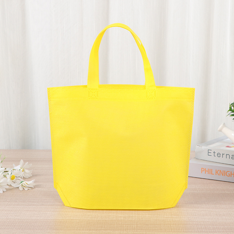 Bolsas de tela no tejida en blanco en stock, bolsas de tela no tejida portátiles, bolsas de prenda, logotipo de impresión image 21