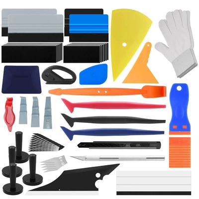 Cross-Border 27-Piece Car Vinyl Film Car cleaning tools - 32-piece-set