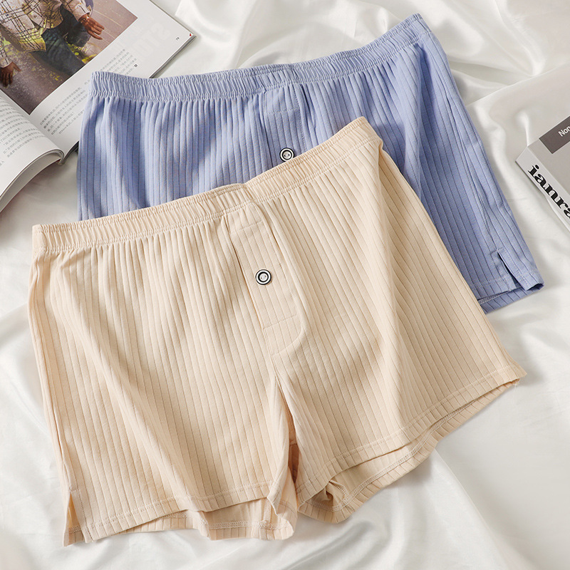 High-end Sense Loose Aro Pants Men's Pure Cotton Breathable Comfortable Corner Pants Men's Solid Color Simple plus size Flat Corner Pants