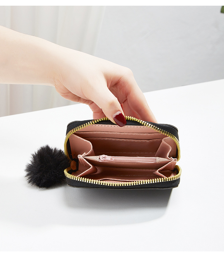 Holiday, Daily Occasion Women's Heart Shape Pu Leather Zipper Wallets