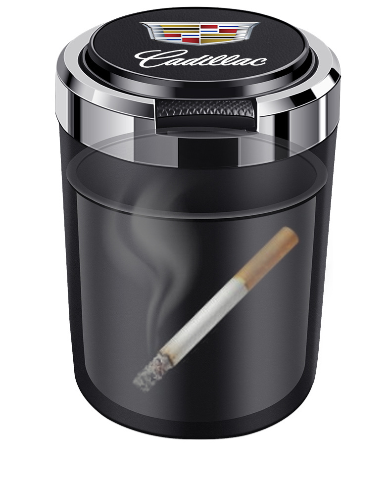Suitable for Cadillac atslct6xtsxt4xt5xt6 car ashtray with cover metal liner flame retardant