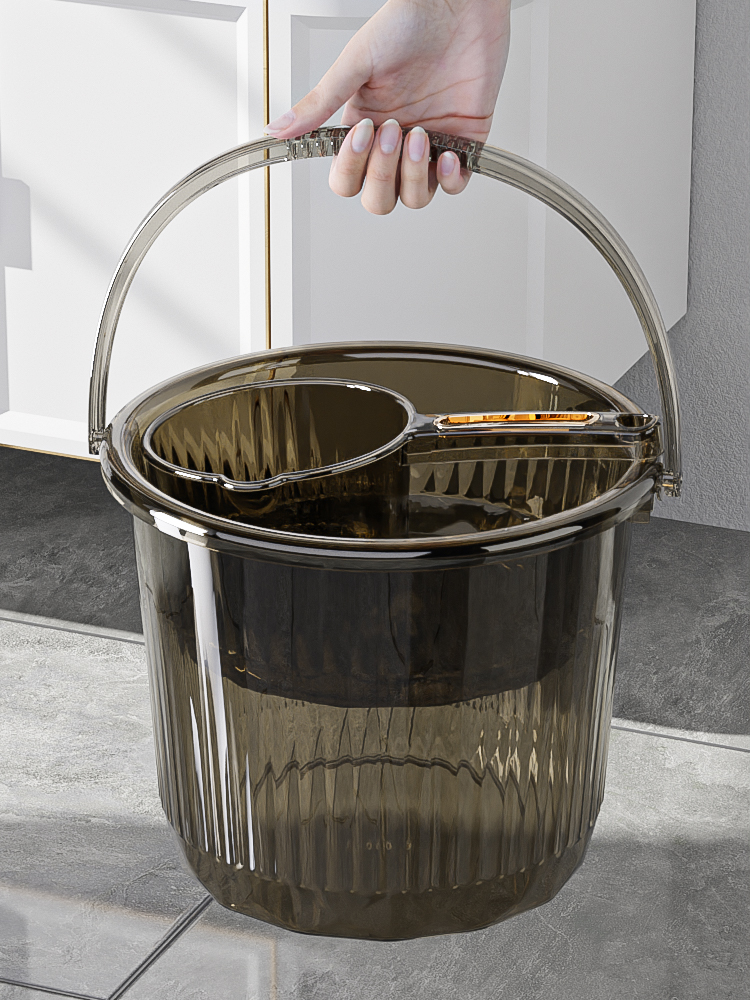 Plastic handheld big bucket for home use for students